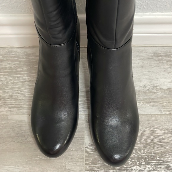 Bandolino Black Heeled Boots - Picture 3 of 8